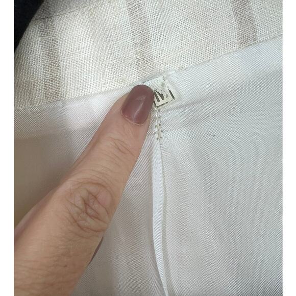 NWT FRAY I.D | M | Oversized Blazer Women Jacket Dress One Buttron Natural - Picture 5 of 7